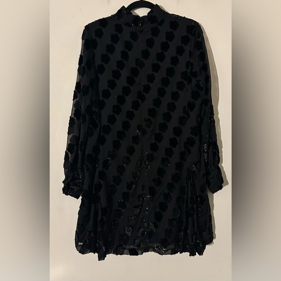 Anna Sui Dresses & Skirts - Anna Sui Black Sparkly Party Dress